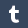 Tumblr logo white blue 28