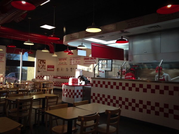 Five Guys Burger Place Las Colinas